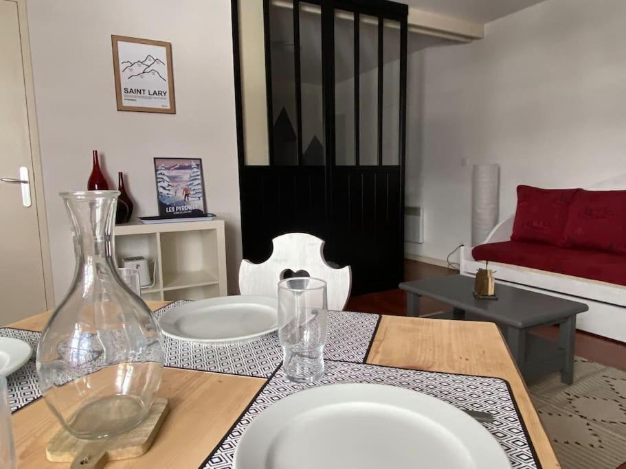 Vignec/Saint-Lary - T2 Cosy Avec Balcon & Piscine Leilighet Eksteriør bilde